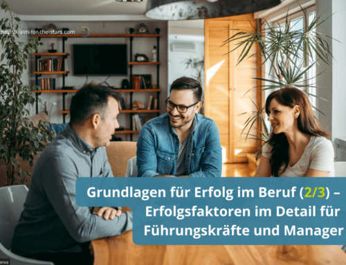 Erfolgsfaktoren im Beruf (2/3)