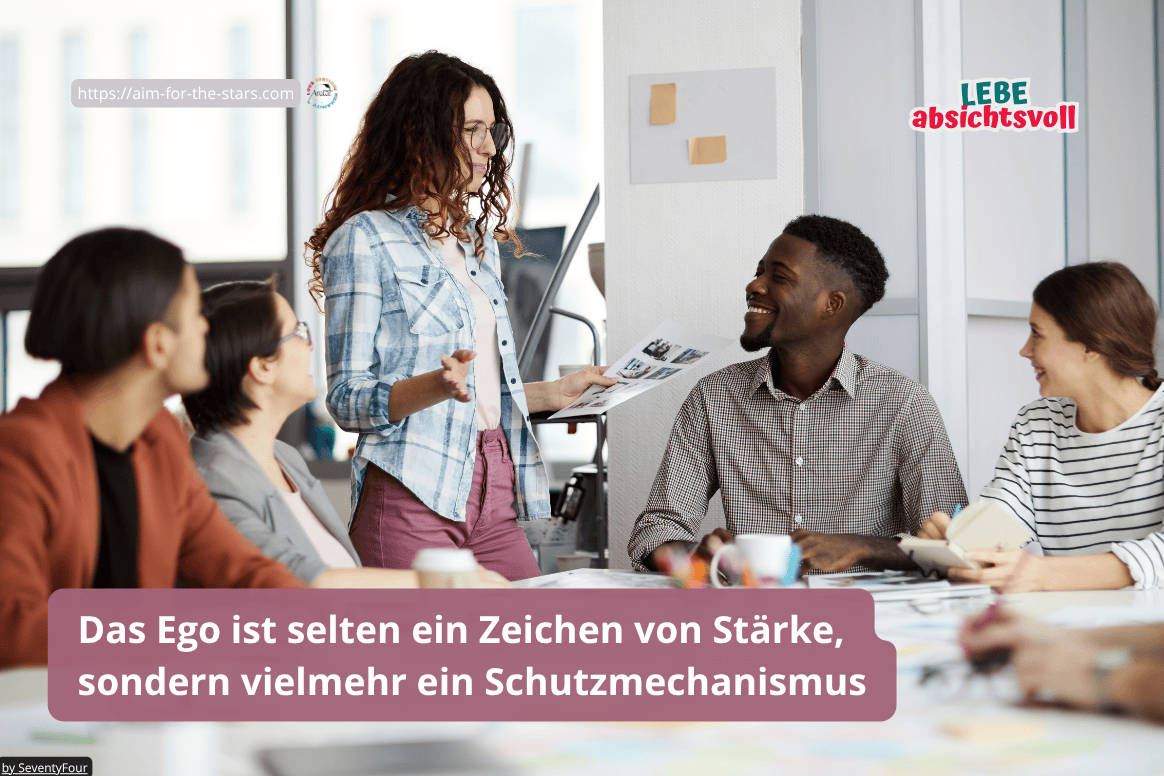 Ego selten Zeichen von Stärke vielmehr Schutzmechanismus