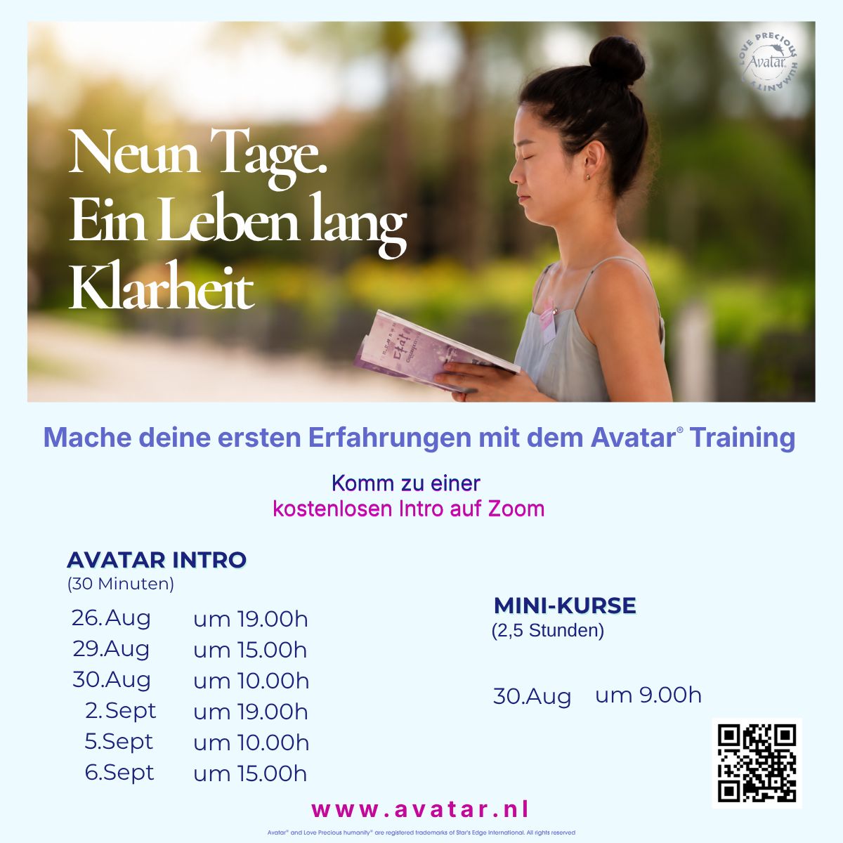 Avatar®-Kurs-Intro-September-2026