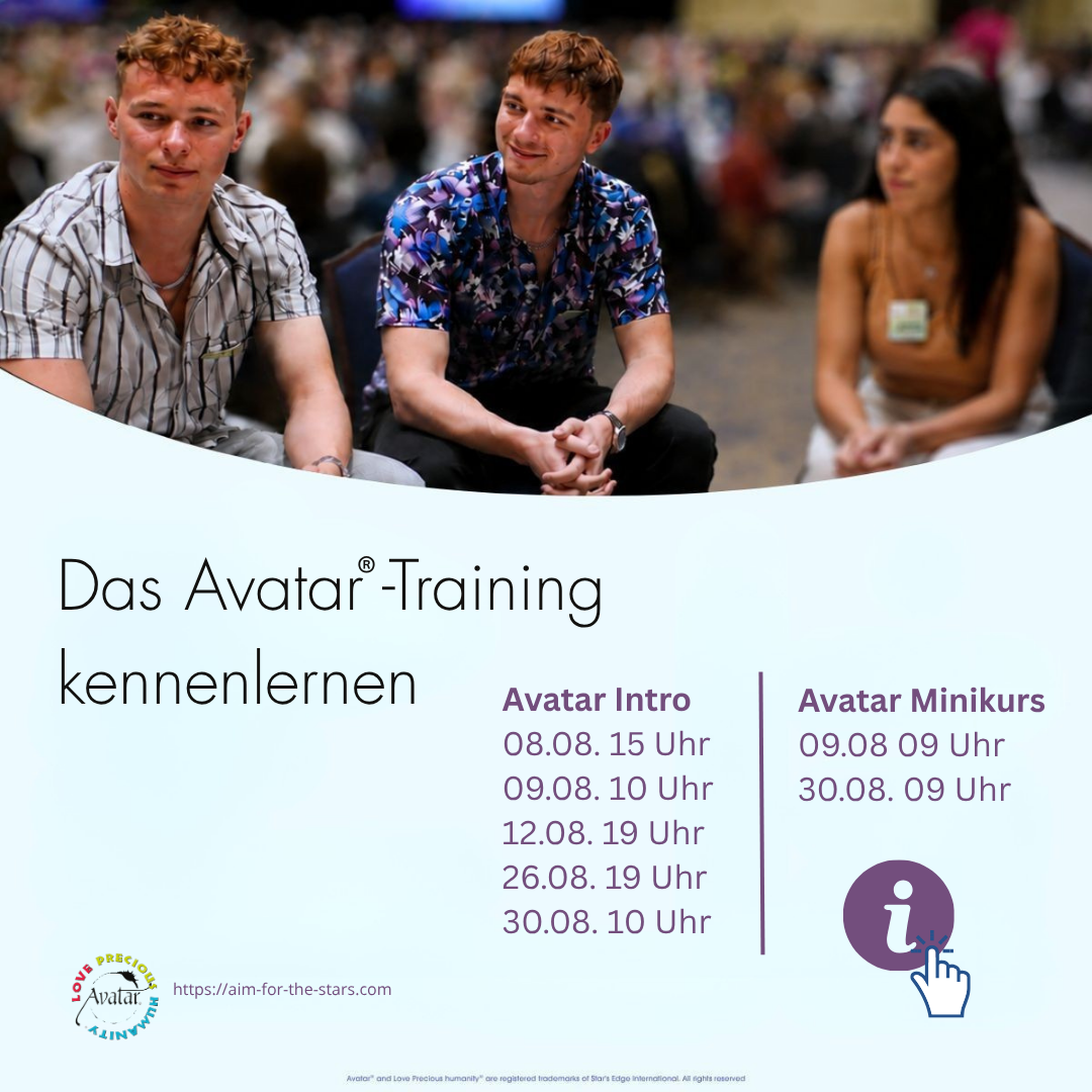 Das Avatar Training kennenlernen.